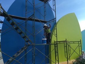 Đơn vị sơn nhà xưởng KCN Đồng An