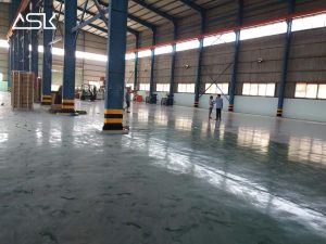 Đơn vị sơn nền epoxy nhà xưởng tại Bình Dương uy tín ANSAKO