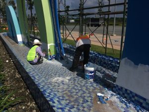 Xây dựng hạ tầng nhà xưởng tại KCN Dệt May Bình An