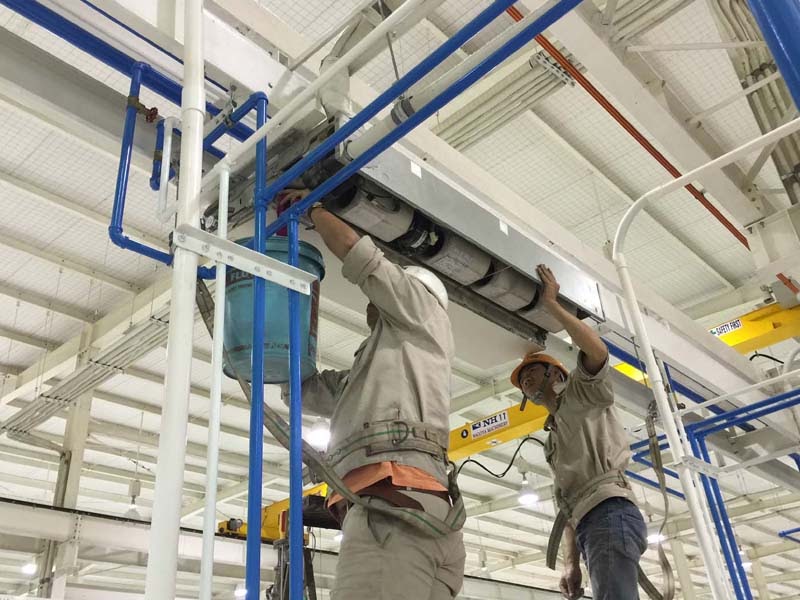 bảo trì nhà xưởng KCN Chà Là