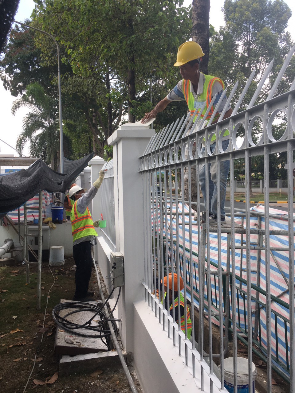 Các Dịch Vụ của đơn vị sơn nhà xưởng KCN Rạch Bắp - Ansako