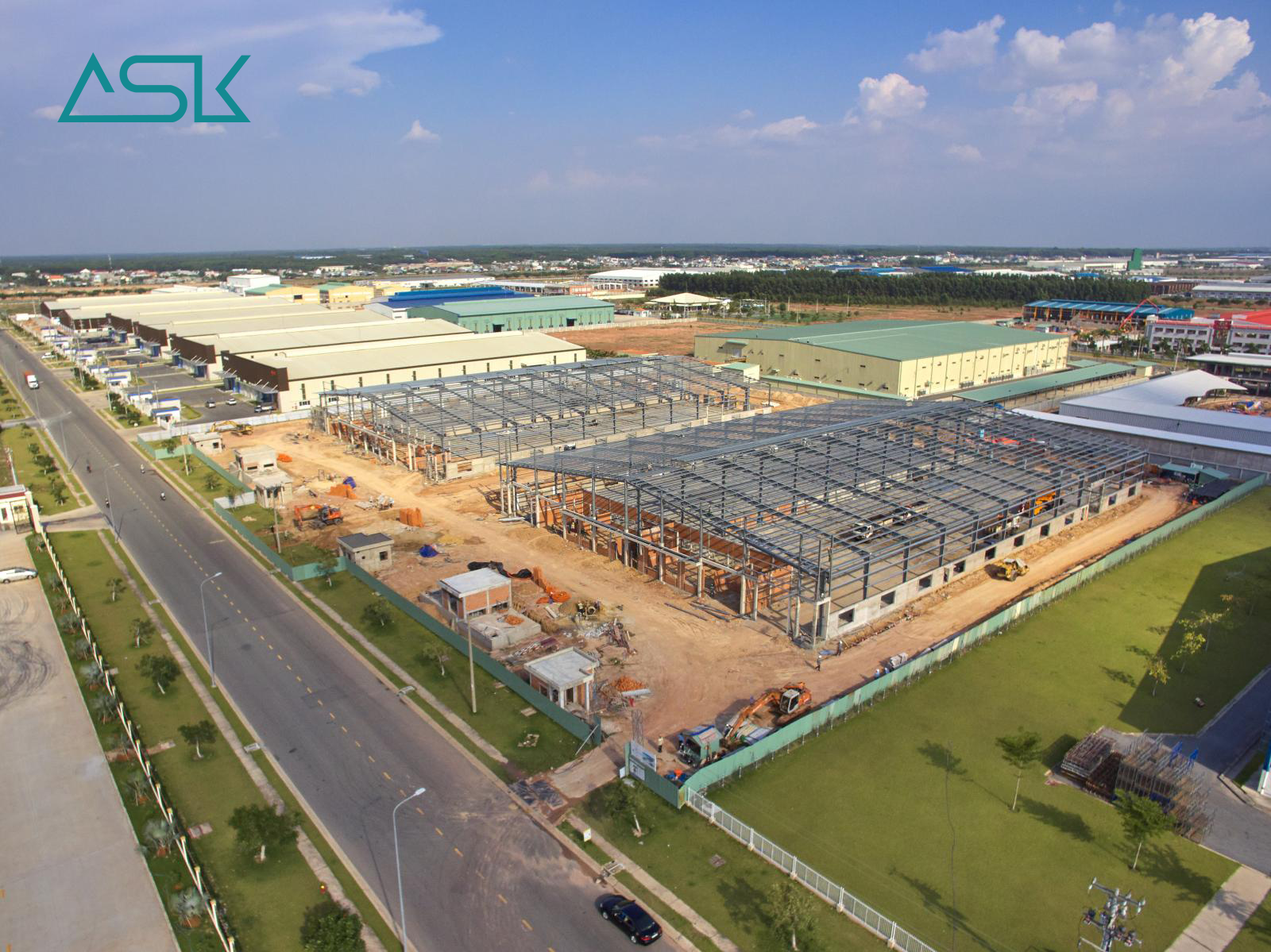Ansako – Đối Tác Tin Cậy Trong Xây Dựng Hạ Tầng Nhà Xưởng Tại KCN Nam Tân Uyên