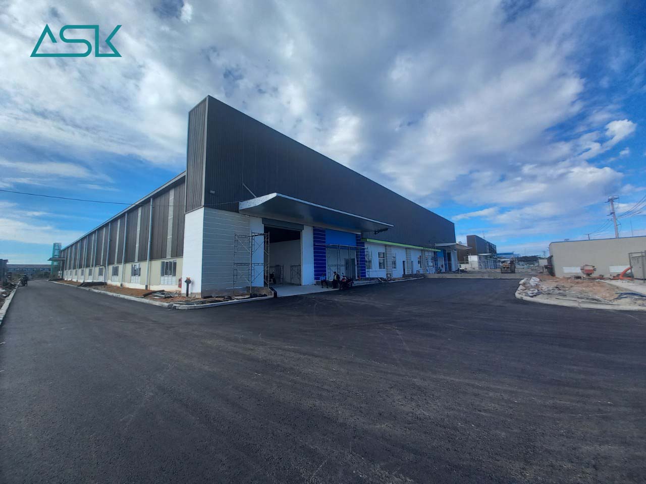 Quy Trình Xây Dựng Hạ Tầng Nhà Xưởng Tại KCN Thới Hòa